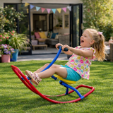 toddler rocking toy metal frame garden rocker