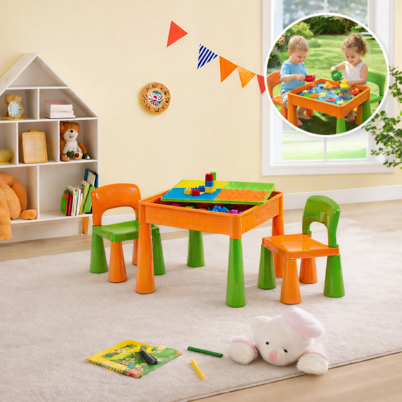 Tavolo Sensoriale per Bambini, 2 Contenitori Pieghevoli, Portarotolo di Carta, Tavolo con Sabbia Acqua per Uso Interno Esterno, Tavolo Attività, Tavolo da Disegno Sensoriale in Legno per Bambini | IT