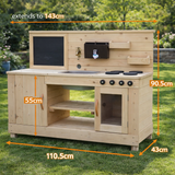 outdoor kids mud kitchen garden toy