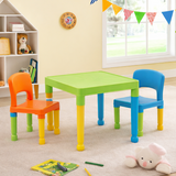 kids colourful table and chairs set for toddlers