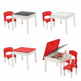 kids craft table and chairs set