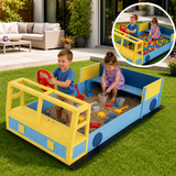 Kids Fire Engine Sandpit and Ball Pit