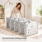 Extra Large Modular Baby Playpen – XL & XXL Foldable Play Yard with Activity Door