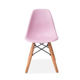 Eames DSW Design-Inspired Toddler Contemporary Wooden Table & 2 Chairs | Soft Pink