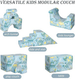 Glow-in-the-Dark Large Soft Fleece Pikler Modular Soft Play Equipment - 5 shapes for endless configurations