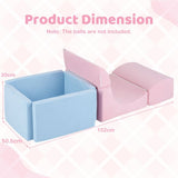 Washable suede cover toddler soft play climbing set