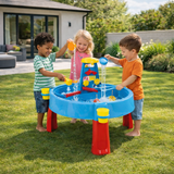 3-in-1 Indoor & Outdoor Sand & Water Table | Multi Play Station with Drawing Top
