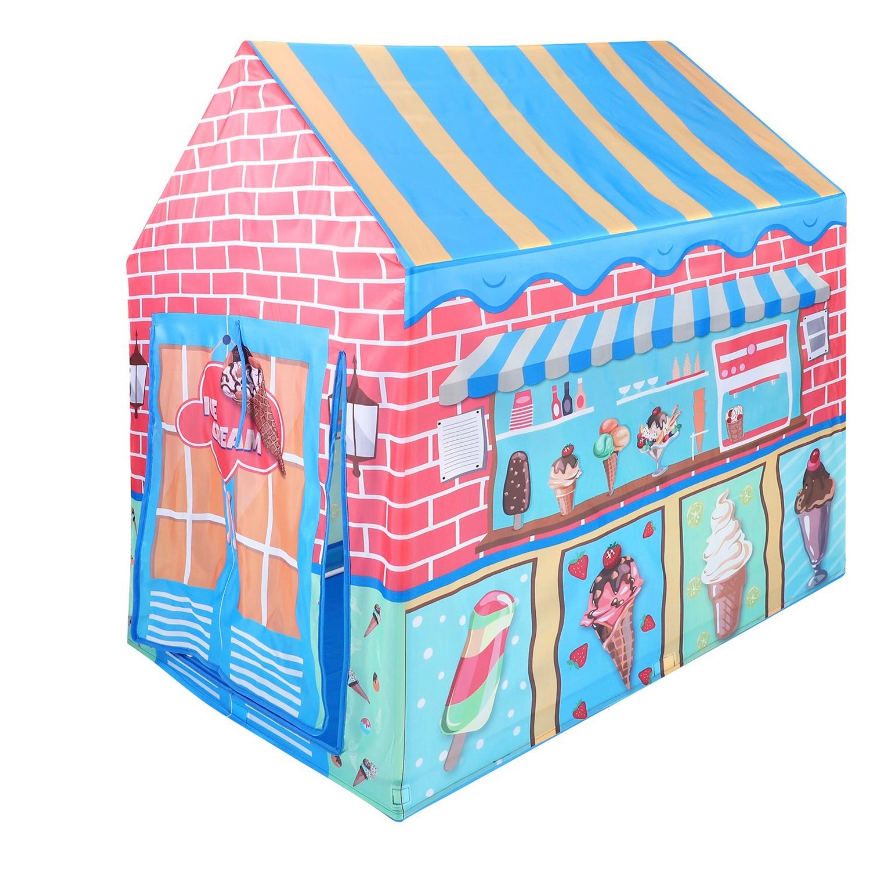 ice cream tent Children's Pop-Up Ice Cream Parlour Play Tent | Role Play Fun