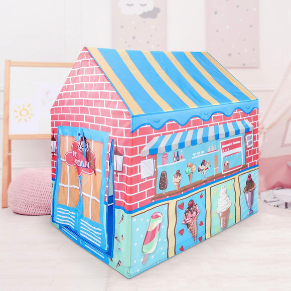 Children's Pop-Up Ice Cream Parlour Play Tent | Role Play Fun | Den