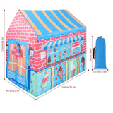 Tente de jeu pop-up pour salon de crème glacée pour enfants | Jeu de rôle amusant | Tanière