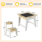 It can be used for reading time, homework, eating and even their creative activities. 