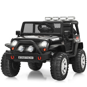 12V Ride On Electric Toy Truck | Kaukosäädin LED-valoilla | 3+ vuotta | 3 värivaihtoehtoa
