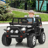 This remote controlled truck is built i with a grid front window, ultra-bright LEG lights and 2 doors.