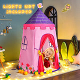 Casa de juegos para niños Tienda de campaña para niños | Interior y exterior | Rosa o azul