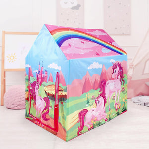 Barns Pop-Up Unicorn Playhouse Tält | Roligt rollspel | Håla