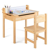 Children's Montessori Homework Desk & Ergonomic Spine-Supporting Chair | Paper Roll | White | 3 Years+