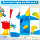 Draining hole to get rid of the water when you’re finished playing. 