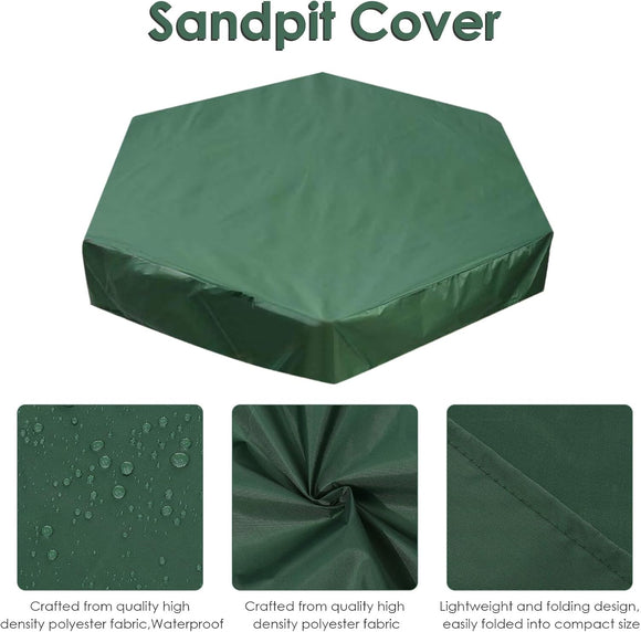 Hexagonal Sandpit Cover | Multiple Sizes