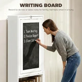 Montessori 3 in 1 Space-Saving Wall Mounted Desk | Floating Desk | Blackboard | Storage | 5-12 Years