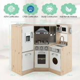 Kids pretend play kitchen with light and sound effects