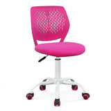 Nout-Otis bureaustoel zacht roze - zwart onderstel Nout-Otis bureaustoel zacht roze - zwart onderstel