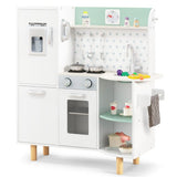 Cocina de juguete estilo shaker | máquina de hielo | horno | encimera | jugar a la comida | luces y sonidos | 3 años+