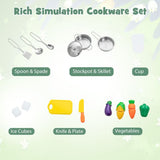 Shaker-Style Play Kitchen | Ice Maker | Oven | Hob | Play Food | Lights & Sounds | 3 Years+