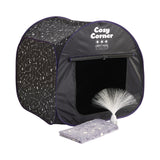 Kids Pop Up Sensory Play Tent with Glow Light | Cosy Corner Calm & Cosy Den