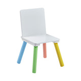 Kids Rainbow Table & Chair Set – Children’s Table and Chair for Toddlers & Young Children