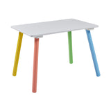 Kids Rainbow Table & Chair Set – Children’s Table and Chair for Toddlers & Young Children