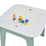 kids activity table compatible with building bricks