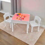 Colour changing light up table for toddlers playroom