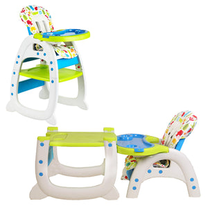 Trona reclinable para bebé 3 en 1 Grow-with-me | Juego de mesa y sillas para niños | 6m - 6 años