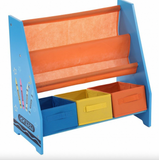 モンテッソーリ スリング ブックケース | 子供用本棚 | 子供の本棚 | 色の選択 | 洗える