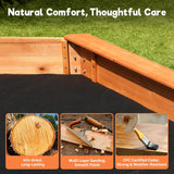 Extra large garden sandpit for children