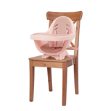 5-in-1 Grow-with-me Baby High Chair | 5-Point Harness | Booster Seat | Lo Chair | Rose | 6m - 5 Years