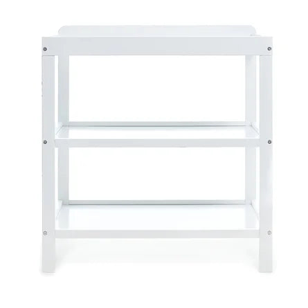 3 Tier Open Baby Changing Unit for Nursery Pebbles Grey or White www.littlehelper