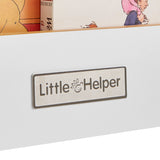 Montessori Portable BookCase | Childrens Bookcase | Kids Bookshelf | Childs bookshelf | kids bookcase in white