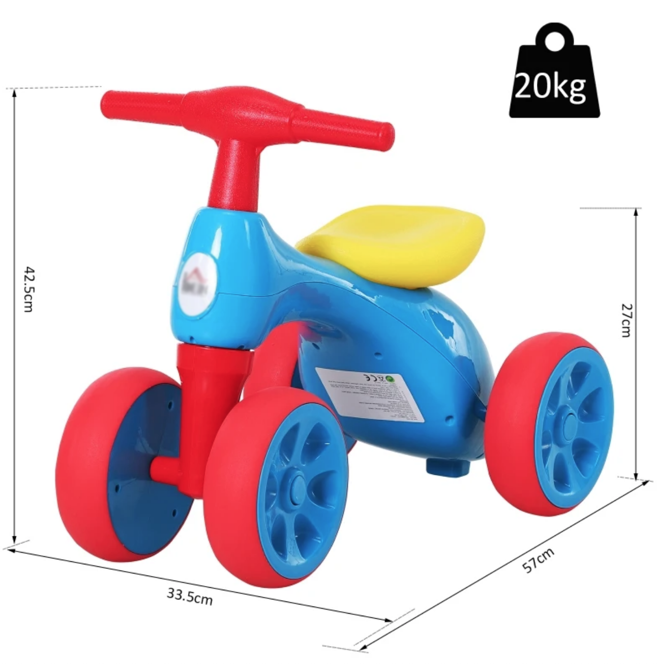 Tricycle for 2 hot sale kids