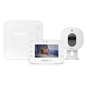 Angelcare Vigilabebés 3 en 1 | Cámara y visión nocturna | Almohadilla sensora para monitoreo de temperatura