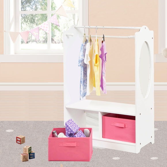 Childrens dressing up rail with mirror online