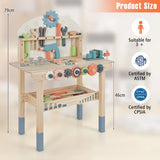 Childs Tool Bench for Kids | Childs Work Bench with Tools | Childrens Wooden Tool Bench