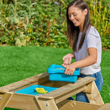 Deluxe 3-in-1 FSC Eco Sand & Water Picnic Bench | Sandbox | Activity Table | 2 years+