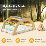 5-in-1 Montessori Eco Wood Pikler Climbing Frame | Rocker w/ Cushion | Den | Shop | 12 months plus