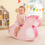 Autism-Friendly Pikler Animal Ride On Unicorn Soft Play Rocker 