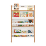 Librería infantil Little Helpers | librería portátil para niños | estantería infantil en blanco