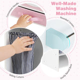 Wooden Kids Laundry Playset | Dual‑Washer Unit, Ironing Board & Sink, Complete Laundry Accessories, 3+ Years
