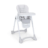 Folding and Reclining Baby High Chair | 6 Height Adjustable | 5 Point Harness | Lo Chair | 6m