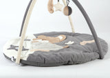 Luxury Super Soft & Padded Baby Play Gym with 6 Sensory Toys 