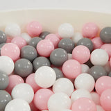 Montessori Ball Pit | Ball Pool |  Thick Inner Floor Mat | 200 FREE balls | 90 x 90 x 30cm | 6m+